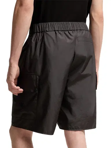 Moncler Men's Cargo Shorts - Black | Thumbnail 3 Moncler Men's Cargo Shorts - Black | Thumbnail 3