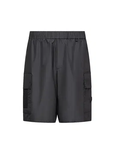 Moncler Men's Cargo Shorts - Black | Thumbnail 1 Moncler Men's Cargo Shorts - Black | Thumbnail 1