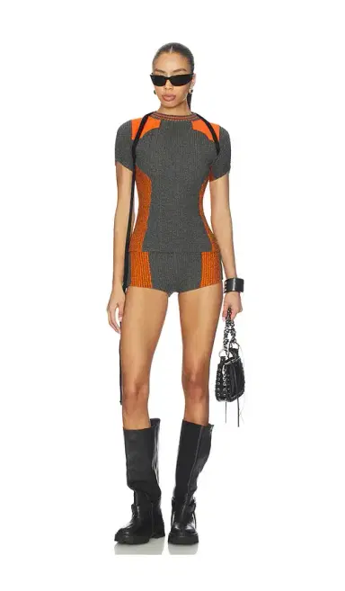 Ottolinger Textured Knit Team Shirt | Thumbnail 1