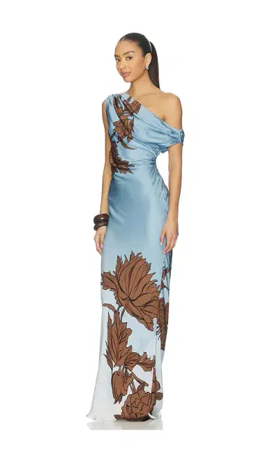 ROCOCO SAND One Shoulder Maxi Dress | Thumbnail 2