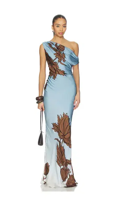 ROCOCO SAND One Shoulder Maxi Dress | Thumbnail 1