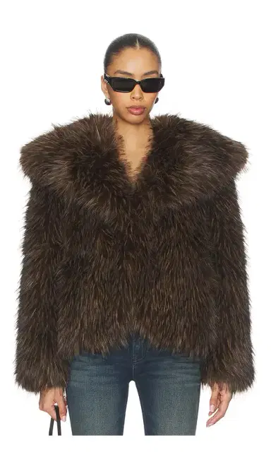 Apparis Yara Fox Coat | Thumbnail 2 Apparis Yara Fox Coat | Thumbnail 2