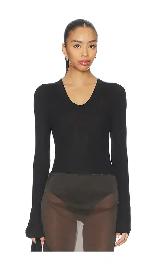 Circle Neck Bodysuit