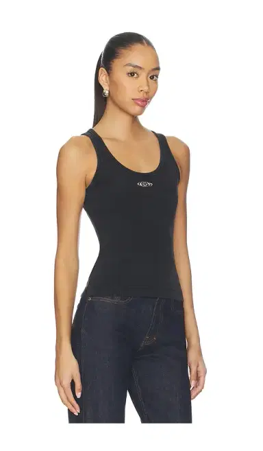 Casablanca Ribbed Tank Top | Thumbnail 2