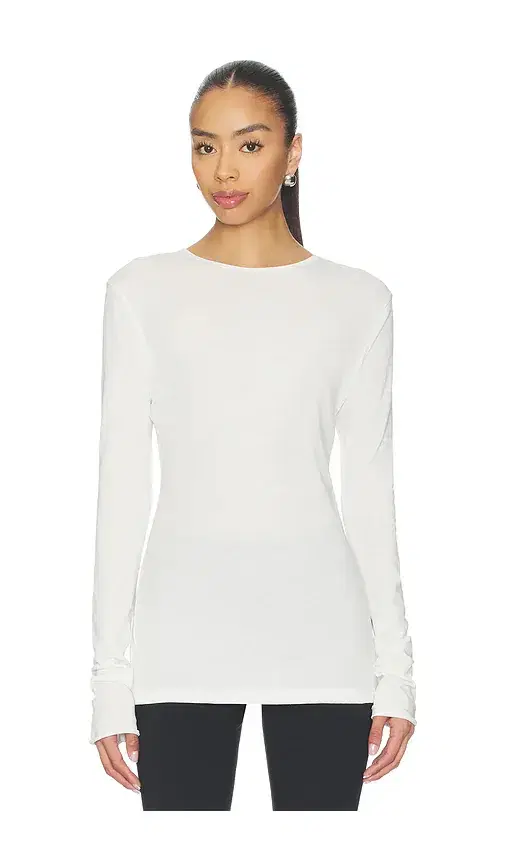 Sheer Long Sleeve Top