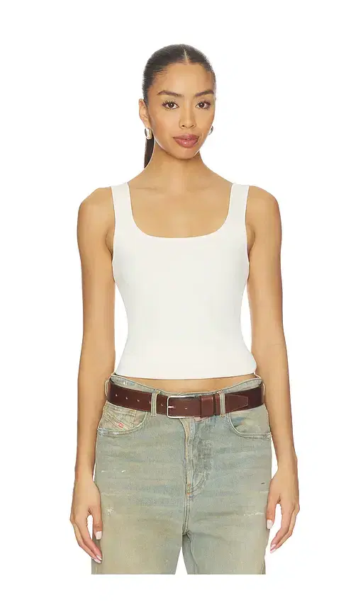 Squared Neck Top