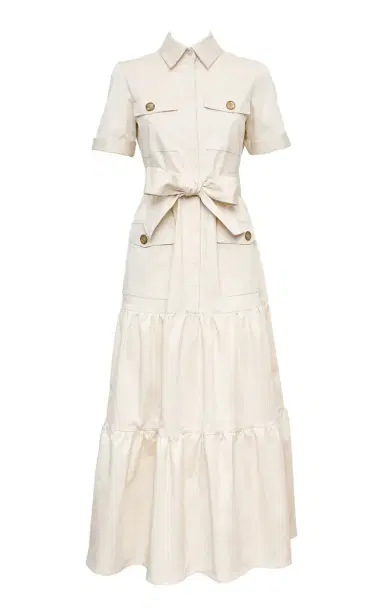 Loretta Caponi Uma Cotton Dress | Thumbnail 1