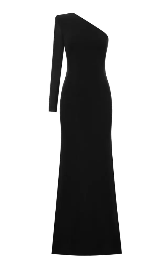 Single Sleeve Longline Corset Gown