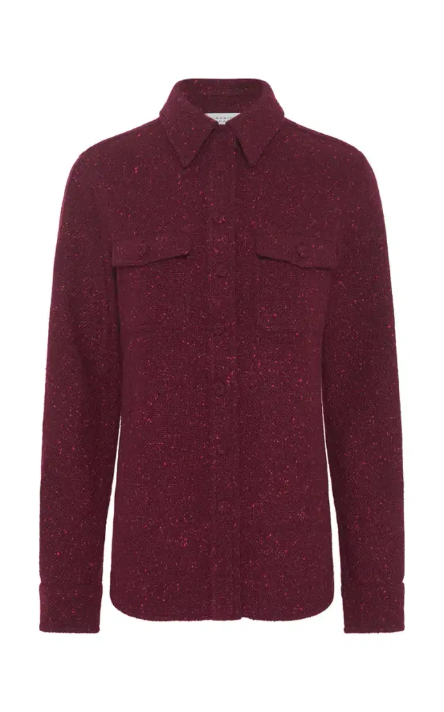Gabriela Hearst John Austin Cashmere Button-Down Shirt