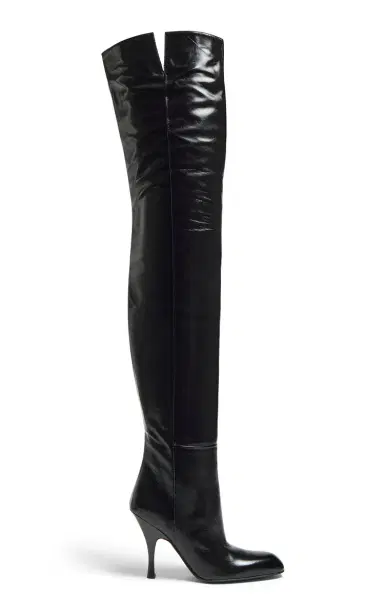 Khaite Colt Over-The-Knee Leather Boots | Thumbnail 2