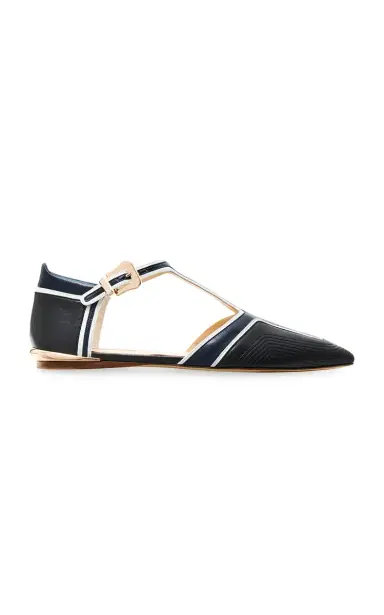 Gabriela Hearst Leya Moto Flat | Thumbnail 1