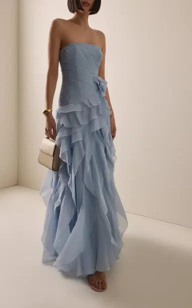 Aje Canyon Ruffled Gown | Thumbnail 2 Aje Canyon Ruffled Gown | Thumbnail 2