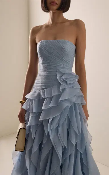 Aje Canyon Ruffled Gown | Thumbnail 3 Aje Canyon Ruffled Gown | Thumbnail 3