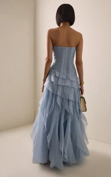 Aje Canyon Ruffled Gown | Thumbnail 4 Aje Canyon Ruffled Gown | Thumbnail 4