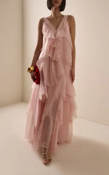 Aje Athena Ruffled Gown | Thumbnail 2 Aje Athena Ruffled Gown | Thumbnail 2