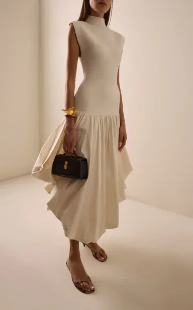 Aje Venetia Knit Midi Dress | Thumbnail 2 Aje Venetia Knit Midi Dress | Thumbnail 2