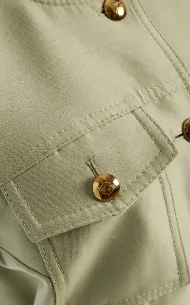 Zimmermann Luna Wool-Silk Utility Vest | Thumbnail 5