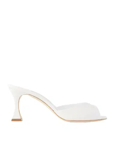 Manolo Blahnik Jadarona 70 Leather Mules | Thumbnail 1 Manolo Blahnik Jadarona 70 Leather Mules | Thumbnail 1