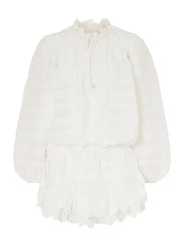 Preya Broderie Anglaise Cotton Mini Dress