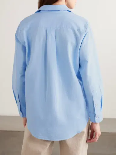 Mother The Bestie Embroidered Cotton Shirt | Thumbnail 4 Mother The Bestie Embroidered Cotton Shirt | Thumbnail 4