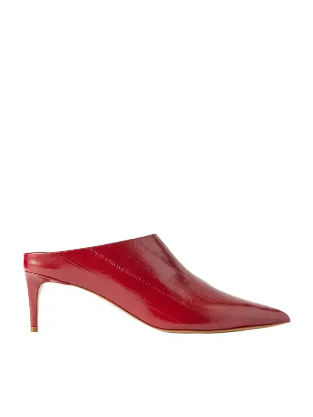 Lou 60 Patent-leather Mules