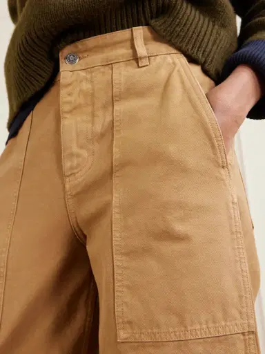 Moncler Wide-leg Cotton-canvas Pants | Thumbnail 5 Moncler Wide-leg Cotton-canvas Pants | Thumbnail 5