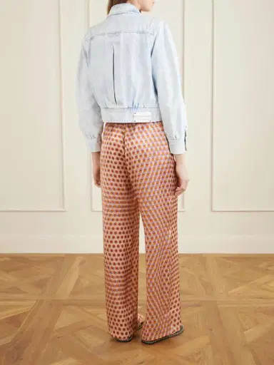 Dries Van Noten Cropped Denim Jacket | Thumbnail 4