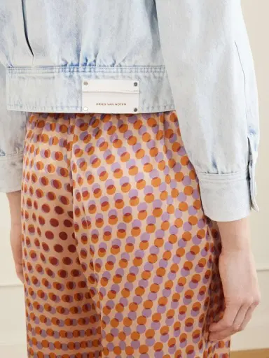 Dries Van Noten Cropped Denim Jacket | Thumbnail 5