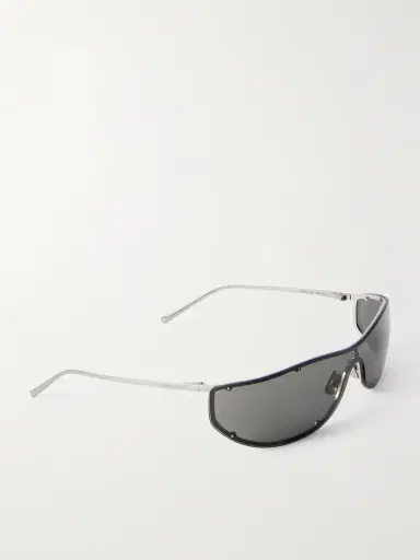 Saint Laurent Eyewear D-frame Silver-tone Sunglasses | Thumbnail 3 Saint Laurent Eyewear D-frame Silver-tone Sunglasses | Thumbnail 3