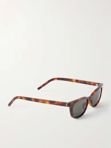 Saint Laurent Eyewear Cat-eye Tortoiseshell Acetate Sunglasses | Thumbnail 3