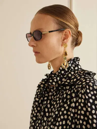 Chloé Judy Rectangle-frame Acetate Sunglasses | Thumbnail 4