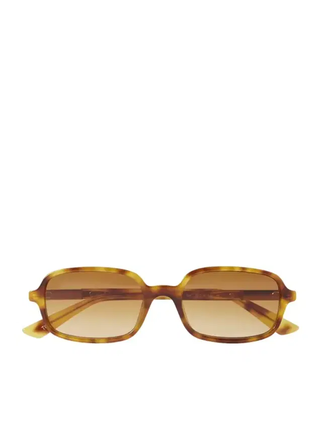 Chloé Judy Rectangle-frame Tortoiseshell Acetate Sunglasses
