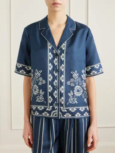 Eres Infusion Floral-print Silk-twill Shirt | Thumbnail 2 Eres Infusion Floral-print Silk-twill Shirt | Thumbnail 2