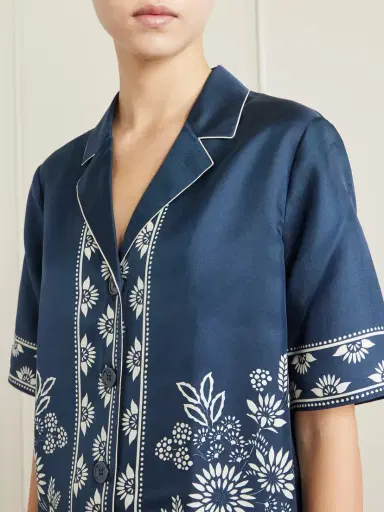 Eres Infusion Floral-print Silk-twill Shirt | Thumbnail 5 Eres Infusion Floral-print Silk-twill Shirt | Thumbnail 5