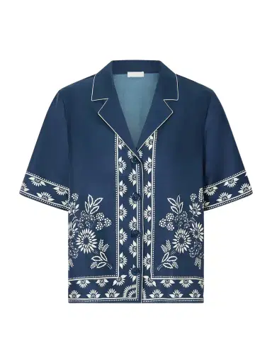 Eres Infusion Floral-print Silk-twill Shirt | Thumbnail 1 Eres Infusion Floral-print Silk-twill Shirt | Thumbnail 1