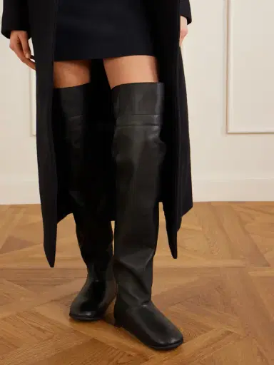 CHRISTEN Santiago Leather Knee Boots | Thumbnail 2