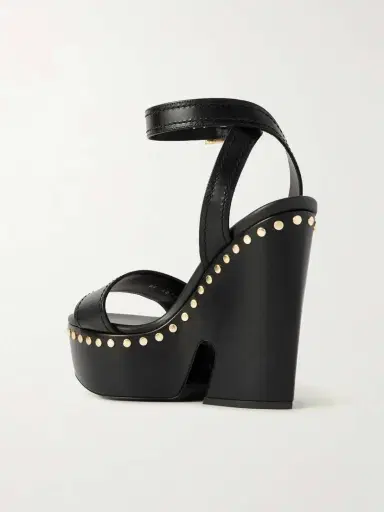 Givenchy Studded Leather Platform Sandals | Thumbnail 3