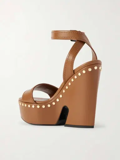 Givenchy Studded Leather Platform Sandals | Thumbnail 3
