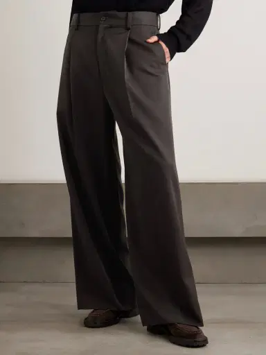 ssstein Pleated Wool-twill Wide-leg Pants | Thumbnail 3