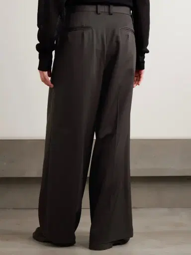 ssstein Pleated Wool-twill Wide-leg Pants | Thumbnail 4