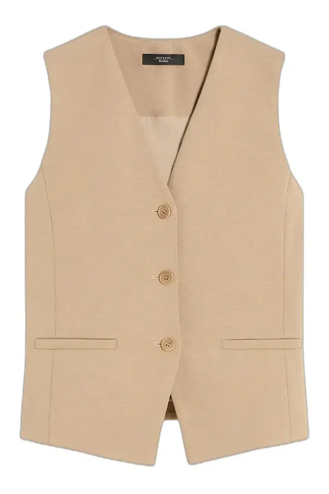 Max Mara Button Front Vest