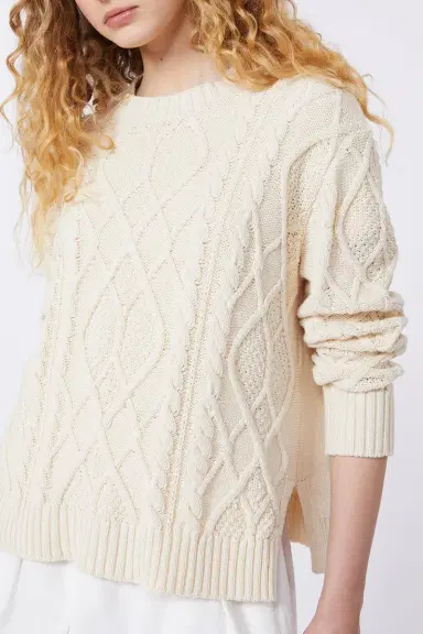 Max Mara Cable Knit Sweater | Thumbnail 4