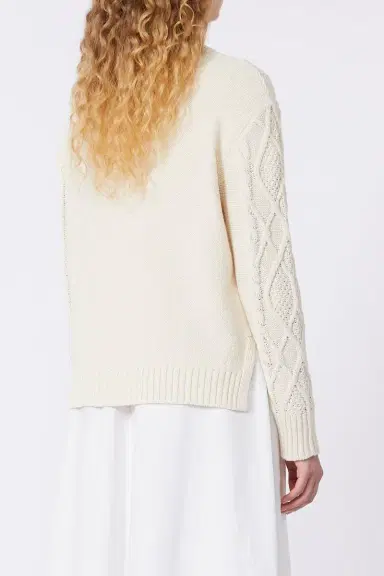 Max Mara Cable Knit Sweater | Thumbnail 5