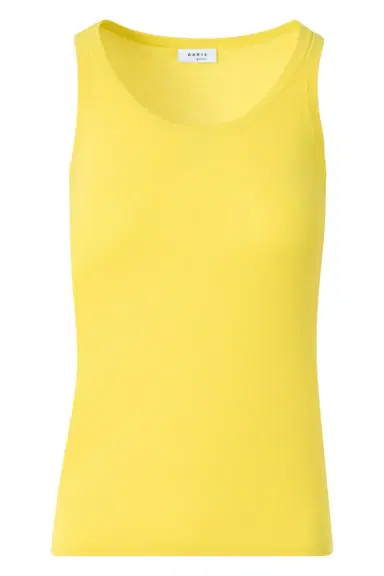 Akris punto Scoop Neck Tank - Lemon Zing | Thumbnail 1 Akris punto Scoop Neck Tank - Lemon Zing | Thumbnail 1