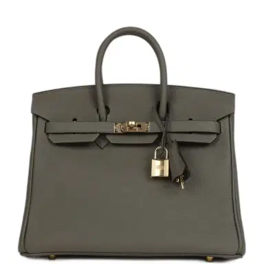 HERMÈS Hermes Birkin 25 Gris Meyer Togo Permabrass Hardware | Thumbnail 1 HERMÈS Hermes Birkin 25 Gris Meyer Togo Permabrass Hardware | Thumbnail 1