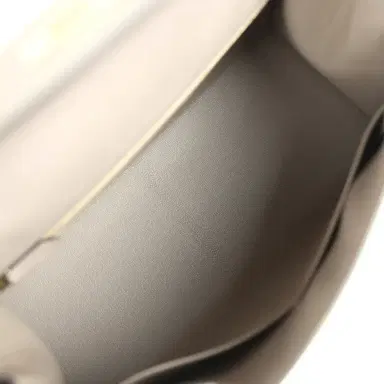 HERMÈS Pre-owned Hermes Kelly Sellier 28 Gris Asphalt Epsom Gold Hardware | Thumbnail 8 HERMÈS Pre-owned Hermes Kelly Sellier 28 Gris Asphalt Epsom Gold Hardware | Thumbnail 8