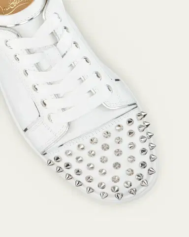 Christian Louboutin Viera 2 Spikes Leather Low-Top Sneakers | Thumbnail 5