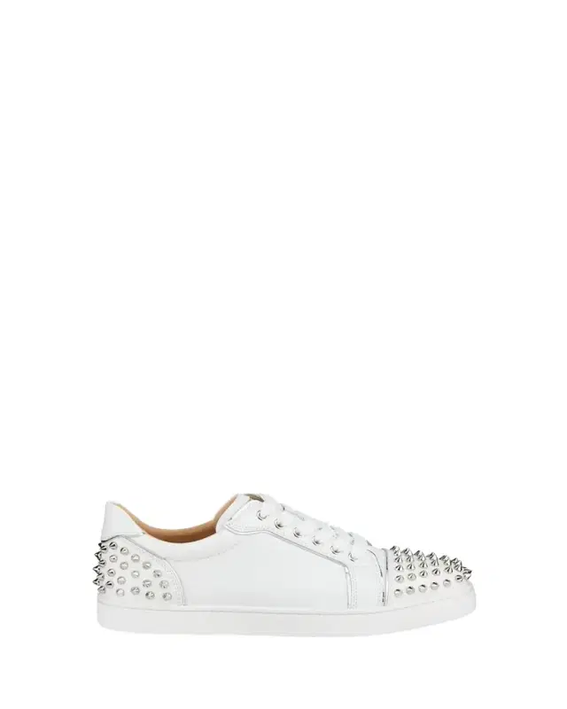 Viera 2 Spikes Leather Low-Top Sneakers