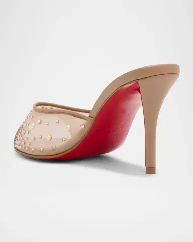 Christian Louboutin 80mm Miss Z Degrasstrass Perla Mules | Thumbnail 4 Christian Louboutin 80mm Miss Z Degrasstrass Perla Mules | Thumbnail 4