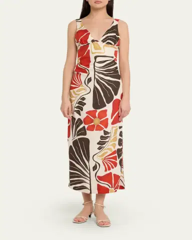 SIR. Julietta Balconette Midi Dress | Thumbnail 2